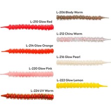 Han Fish Bibi 7 cm Lrf Silikon Yem L-214 Glow Orange