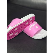 Faylon Taban Terlik Pembe Beyaz 46 Numara
