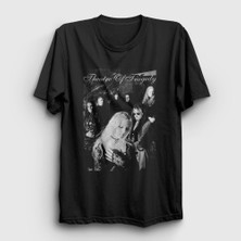Presmono Unisex Siyah Poster Metal Theatre Of Tragedy T-Shirt