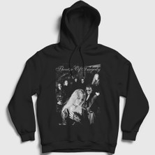 Presmono Unisex Siyah Poster Metal Theatre Of Tragedy Kapüşonlu Sweatshirt