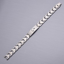 İdol Avm My Love G Harfli Erkek Çelik Bileklik Sarı Takı Hediyelik Aksesuar