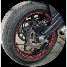 Qj Srk 400 Rr Kırmızı Jant Şeriti