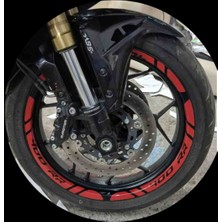 Qj Srk 400 Rr Kırmızı Jant Şeriti
