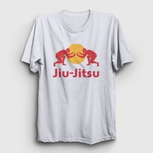 Presmono Unisex Beyaz Jiu Jitsu Masters Güreş Mma Ufc T-Shirt