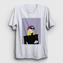 Presmono Unisex Beyaz Cool Roisin Murphy T-Shirt