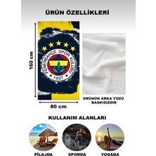 MonsterÇocuk ~ Fenerbahçe Deniz Havuz Plaj Havlusu 80x160 – Süper Emici, Taraftar Ürünü