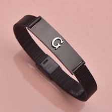İdol Avm Always Design G Harfli Erkek Çelik Bileklik Takı Hediyelik Aksesuar