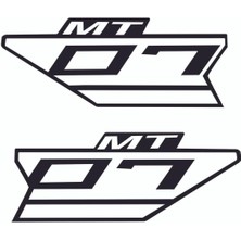 mt 07 Beyaz Depo Ram Air Sticker