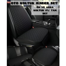 Opel Vectra A Tay Tüyü Oto Koltuk Minder Seti - Koltuk Koruma Kılıfı (Ön-Arka Tam Set 5'li)