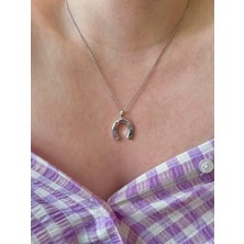 316L Çelik Şans Nalı Kolye