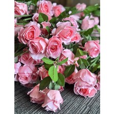Yapay Çiçek Islak Dokulu Gül 40CM