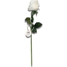 Yapay Çiçek Islak Dokulu Gül 40CM