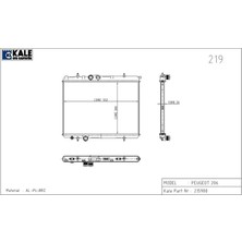 Radyatör P206 2.0 Hdi 1 Sira Alb Sistem Dpmah