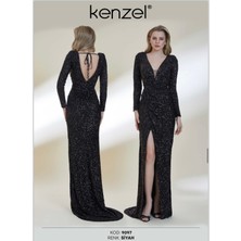Kenzel Tamamı Payetli Abiye ELBISE-9097