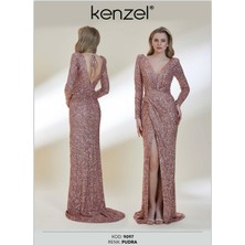 Kenzel Tamamı Payetli Abiye ELBISE-9097