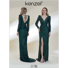 Kenzel Tamamı Payetli Abiye ELBISE-9097