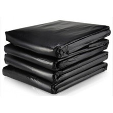 Omeyva Siyah Dökme Market Poşeti Torbası - Hışır Atlet Poşet - Battal Boy - 37 x 70 Cm. - 1 Kg