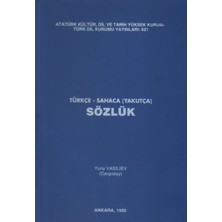 Türkçe Sahaca (Yakutça) Sözlük
