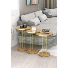 Zigon Sehpa Terra Gold Ceviz