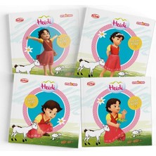Heidi Etkinlik Kitapları Seti   4 Kitap Takım