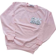 Minika Ön-Arka Baskılı Kız Çocuk Mevsimlik Sweatshirt