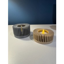 2 Li Mumluk LED Yemek Masası Için Dekorasyon, Düğün Masa Dekorasyonu