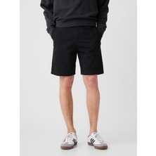 Gap Erkek Siyah Essential Khaki Şort