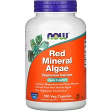 Now Foods Red Mineral Algae 180 Veg Capsules
