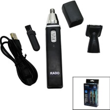 2ın1 Burun - Kulak Kıl Alma - Ense Çizim USB Sarjlı Traş Makinesi RD-3138