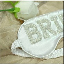 Inci Süslemeli Bride Yazılı Uyku Bandı