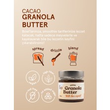 Fro 2'li granola Butter Çilekli ve Cacao Glutensiz Şekersiz Vegan Sürülebilir Kahvaltılık 2x240gr