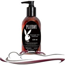 Playboy Natural Massage Oil 120   ml  Kokusuz Erkek Vücut Masaj Yağı