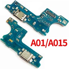 Orijinal A01 A015F Samsung Şarj Soket Mikrofon Bordu