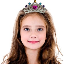 ForWhat Büro Ev Ofis Etkinlik Gösteri Prenses Kostüm Tacı Için Silver Taraklı Taç