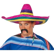ForWhat Büro Ev Ofis Etkinlik Gösteri Meksika Kostümü Şapkası Geleneksel Doğal Örme Hasır Şapka