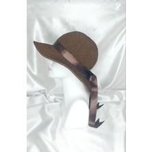 Umela Butik Kahverengi Bayan Şapka