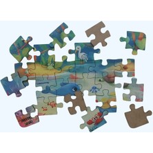 Underwater Animals - Deniz Hayvanları / Small Puzzle 3-7 Yaş 24 Parça