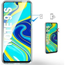 Ehr. Xiaomi Redmi Note 9s / Note 9 Pro Uyumlu Ön Arka 360 Tam Koruma Şeffaf Soft Silikon Kılıf