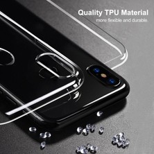 Ehr. Xiaomi Mi 8 Uyumlu Ön Arka 360 Tam Koruma Şeffaf Soft Silikon Kılıf