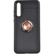 Spia Huawei P20 Pro Kılıf Siyah-Gold Draco Yüzüklü Silikon Orijinal Esnek Ince Geliştirilmiş Dayanıklı Darbe Karşıtı Koruyucu Yeni Nesil Tasarım (Huawei P20 Pro, Siyah-Gold)