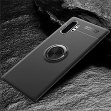 Spia Samsung Galaxy Note 10 Plus Kılıf Draco Yüzüklü Silikon Orijinal Esnek Ince Geliştirilmiş Dayanıklı Darbe Karşıtı Koruyucu Yeni Nesil Tasarım (Samsung Galaxy Note 10 Plus, Siyah-Siyah)