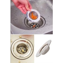 Lotus Tech 5 Adet Paslanmaz Lavabo  Süzgeçi 7,5 cm