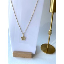 Özel Seri Xuping Yıldız Taşlı Gold Kolye
