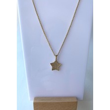 Özel Seri Xuping Yıldız Taşlı Gold Kolye
