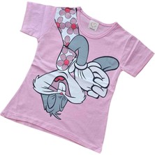 Özsa Kız Çocuk Baskılı T-Shirt