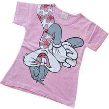 Özsa Kız Çocuk Baskılı T-Shirt