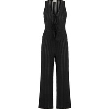 Juana Bağcıklı Yelek Pantolon Takım