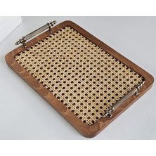 Rattan Tepsi -Dekoratiftepsi -Hazeran Tepsi
