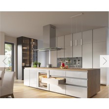 Mylights Beyaz 60 cm Metal Sarkıt Üçlü Avize Os-Ram LED Ampullü 3000K