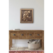 ARTSMARTİX Kedi Figürlü Rölyef Tablo